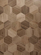 Rubiera Urban Wood Nut 10x11 Hexagon. Also available in 6x36 and 3x14 planks.: 