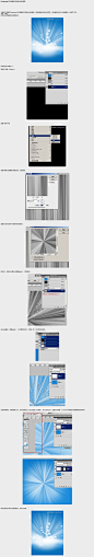 Photoshop巧用滤镜制作放射光线背景图 - 转载教程区 - 思缘论坛 平面设计,Photoshop,PSD,矢量,模板,打造最好的素材和设计论坛