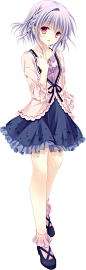 Tags: Anime, Tatekawa Mako, Palette Qualia, Otome ＊ Domain, Asuka Minato, Blue Footwear, Bolero