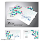 最新矢量名片设计VI素材.rar