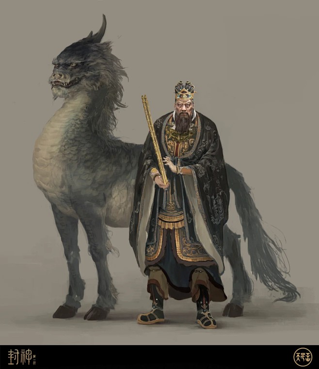 《封神第一部》早期美学探索 太师闻仲