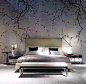 28个极具禅味的新中式卧室，好一副山水画的美妙图案！【星视素材-655期】