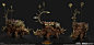 Total War: Warhammer II Stegadons, Kai Du : I worked on the platforms and weapons.
Stegadons by Robin Bene.