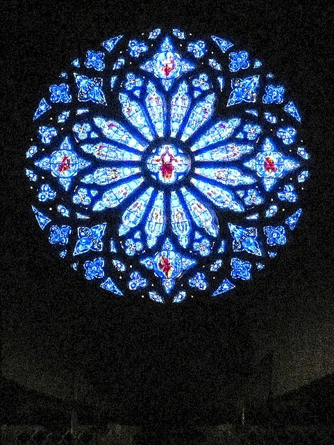 玫瑰窗（The rose window）...