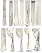 Types and Styles of Draperies: 