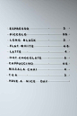 The Wall-Mounted Baker Menu Lets You Get Creative with Words - Design Milk : Designed by George & Willy, the minimalist black and white Baker Menu sets can be hung in a playroom, office, or eating establishment for play or to share ideas.