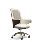 Diva Office XL - Capital Collections : Wooden frame. Undeformable polyurethane foam padding of different densities. Metal base with 5 elements in metal finishing and 5 plastic … Continued