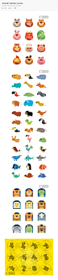 animal (vector) icons… on Behance