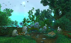 Kiiika采集到魔兽场景
