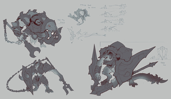 Shield Demon Concept...