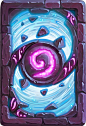 Card Back: The Blue Portal Artist: Charlène Le Scanff: 