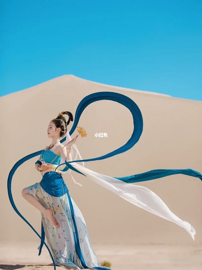 敦煌飞天写真 | 飞天仙女不完全攻略️图片_人图片素材-花瓣网