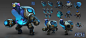 Blue faction character concept art for Guardians of Atlas, Wu Liu : Aquanaut is this guy's name, I prefer the "slug dude".  <br/>Thank to Li Jia Tan and the Art team give me the great feedback so I can finish this dude.<br/>Guillaume