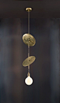 "Flipside" - Brass, Balance, Lighting, Minimal, Decoration, Design, Modern.: