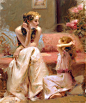 think of you painting by pino daeni: 