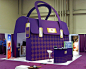 They loved our custom Purse at GlobalShop. Look out for our 3D Retail Custom Fabric Structures ; )