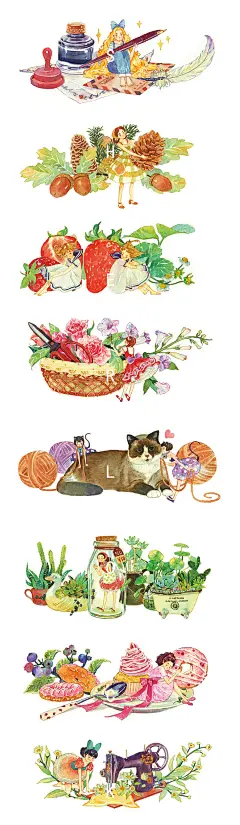 拇指姑娘的胶带稿_涂鸦王国 原创绘画平台 www.poocg.com
