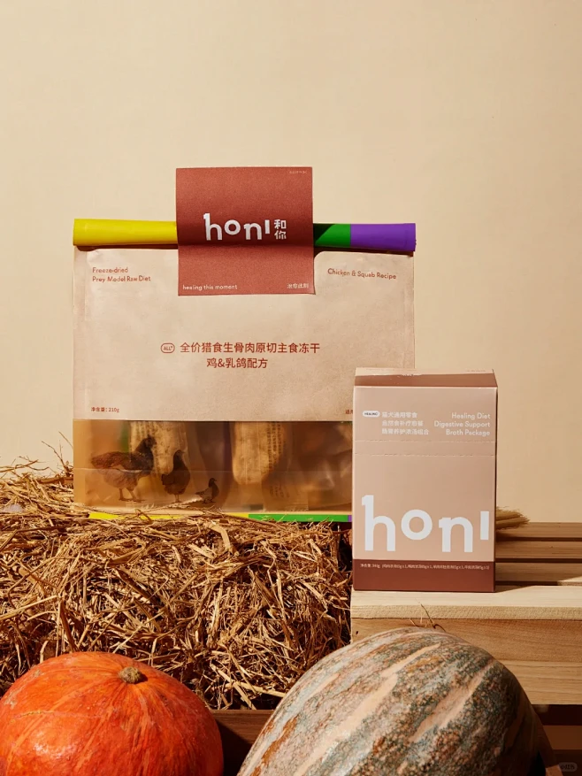 works｜honi 伴侣动物食补品牌包...