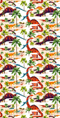 Ronald Mc Donald — Pattern : Interior design. Two patterns illustrate worlds, the dinosaurs land and water. families of hospitalized children to help maintaining family ties despite illness. It has designed in order to bring a "home feeling" to 