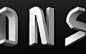 IBM Solutions 3 : Series of typographic headers based on the intersection of innovation and technology — 3/3.