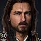 The Last Samurai (UE4), LITTLE RED ZOMBIES : Our latest study at pushing the quality bar of our internal Realtime Hair Pipeline. Tom Cruise's diverse range of character and hairstyles appeal to us as fans and we've got more hair studies coming up! 
Hair, 