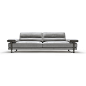 4 seat sofa in first grade leather - Mirage | Giorgio Collection