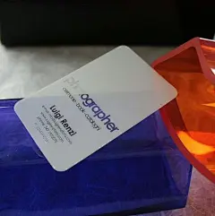 30款透明的创意名片设计欣赏 - 华军软件资讯中心