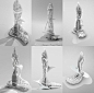 conceptual skyscraper sketches