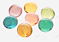 五颜六色的透明胶囊高清素材 png 页面网页 平面电商 创意素材 png素材