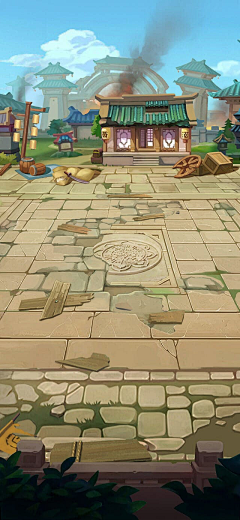 Mario軍采集到q版场景