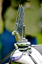 1934 Voisin C-25 Aerodyne Hood Ornament by Jill Reger