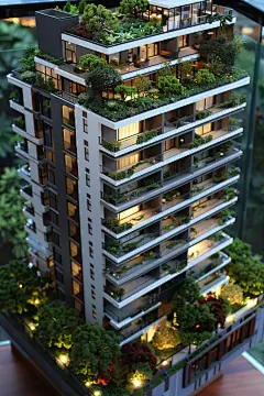 高端洋房售楼部模型沙盘