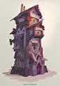 Purple House, Charlène Le Scanff (AKA Catell-Ruz) : Personal work