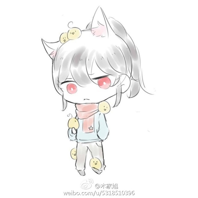 #晓薛##薛洋# 洋，鸡仔和迷妹 ​​​...