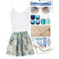 A fashion look from July 2015 featuring white camisole, pleated skater skirt and python shoes. Browse and shop related looks.https://shop128562300.taobao.com/shop/view_shop.htm?spm=a313o.7775905.a1zvx.d53.JffQoS&mytmenu=mdianpu&user_number_id=2610