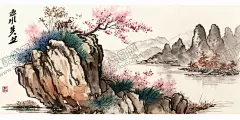 山花烂漫 【酷图网】山花烂漫,美术,绘画,中国画,国画,水墨画,怪石,花草,树木,高清,壁纸,