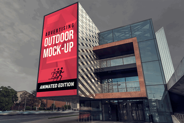 Animated Outdoor AD ...