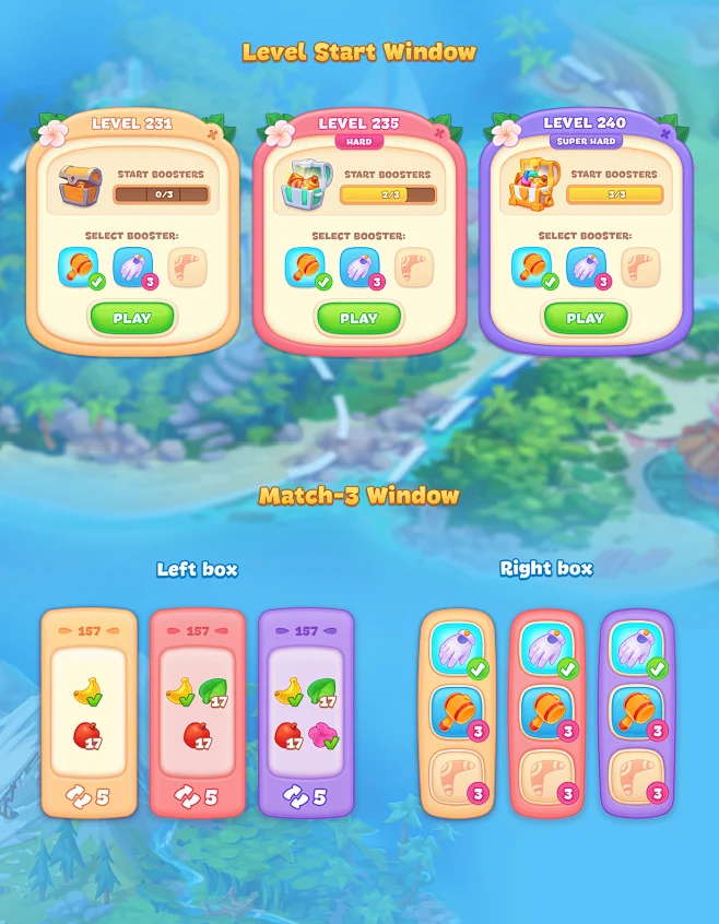 game ui game ui design user interface ui design Interface mobile UI/UX ...
