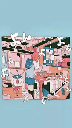 动漫 耽美 唯美 小清新 蓝 壁纸