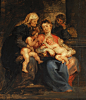 鲁本斯
圣家族 The Holy Family with Saint Elizabeth and Saint John
1630