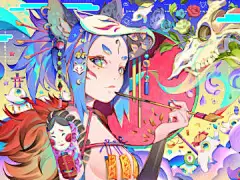 缤纷的色彩 - 插... - @插画精选的微博 - 微博