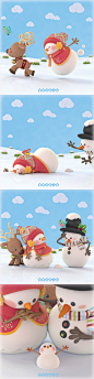 Snowman by yinxuan on deviantART