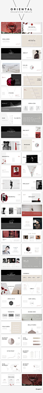 Oriental Presentation Template : Modern & Stylish Presentation Template