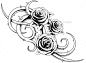 黑色和白色玫瑰纹身,纹身矢量Black and White Roses Tattoo - Tattoos Vectors美丽,黑色,开花,荆棘,花蕾,概念,装饰,装饰,象征,花朵,鲜花,插图,孤立的,叶子,爱,单色,自然,花瓣,花瓣,植物,真实,浪漫,玫瑰,尖峰,茎,程式化,象征,纹身,矢量,白色 beautiful, black, blossom, briar, bud, concept, decoration, decorative, emblem, flower, flowers, illustra