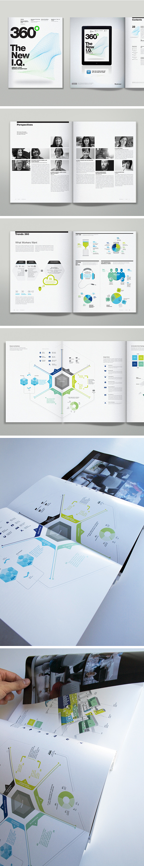 Steelcase360杂志版式设计 -...