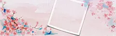 三生桃花唯美浪漫背景背景图片素材免费下载_psd格式_熊猫办公