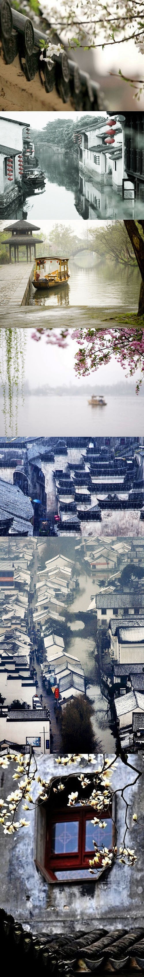 顶好视觉多少黄昏烟雨斜檐，翻开诗篇，勾起...