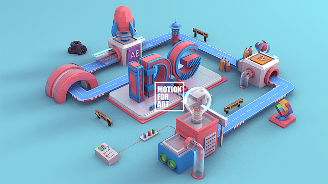 《IDG》动画@C4D