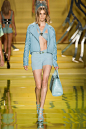 Versace范思哲2014春夏系列女装  这种蓝