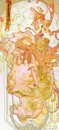 置顶 忽然发现4W粉了刚好和给@雾中星文创 的胶带插画一起做活动，感谢大家的喜欢和支持！
转 抽2位 @微博抽奖平台  4.24日开
❤️头像绘制+❤️仲夏夜之梦胶带一卷
这次尝试画的女神系列，想画的慕夏风一些，画完了又心血来潮的加了几个背景，还有一张心血 ​​​​...展开全文c